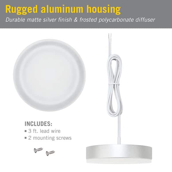 EdgeVue Under Cabinet LED Puck Light 3000K