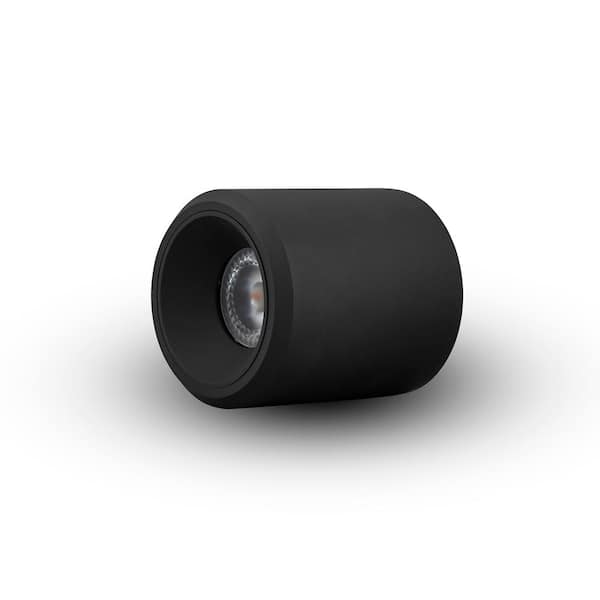 Node 3.5 in. 3000K Surface Mount LED Dimmable Downlight 100-277V ETL Certified Commercial Grade IC Rated Beam 33 Black