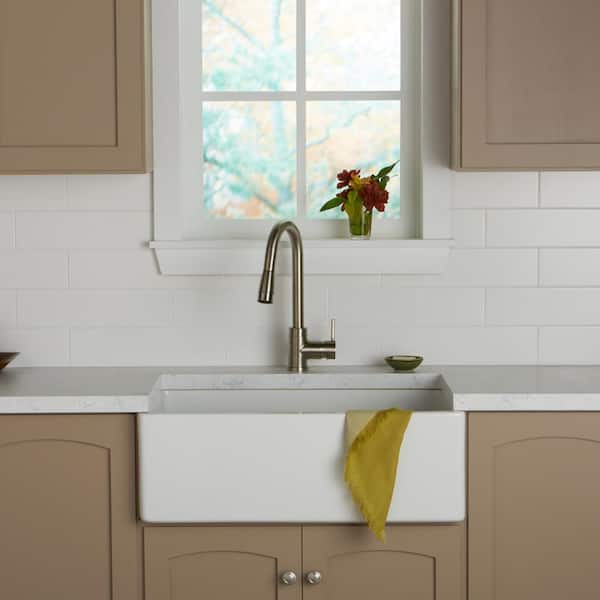 Restore 4 in. x 16 in. Ceramic Bright White Subway Tile (13.20 sq. ft./Case)
