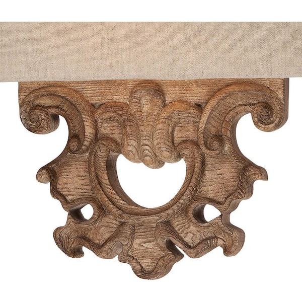 Abbott Place 2-Light Classic Oak Patina Sconce