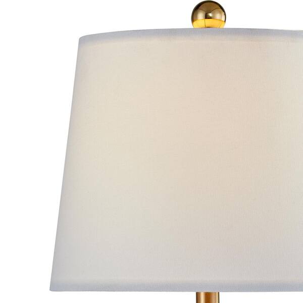 Montgomery 29 .5 in. Gold/Clear Buffet Lamp