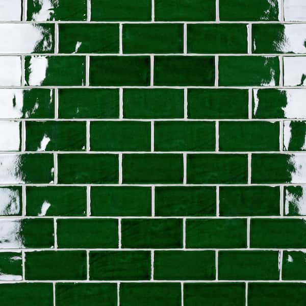 Viva Verde 3 in. x 6 in. Ceramic Wall Tile (4.16 sq. ft./Case)