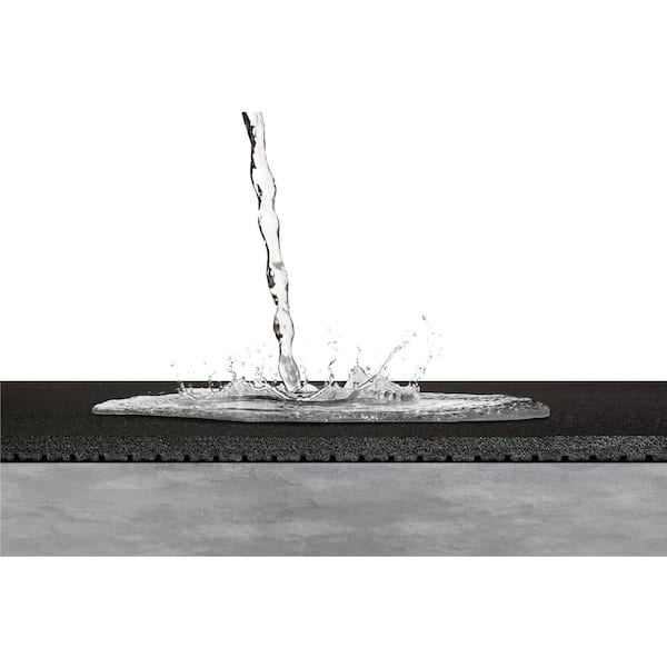 7/16 in. Thick Waterproof Premium Plus Carpet Cushion with Air Channels