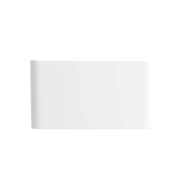 Farmhouse Apron-Front Fireclay 24 in. Single Bowl Kitchen Sink in White with Bottom Grid