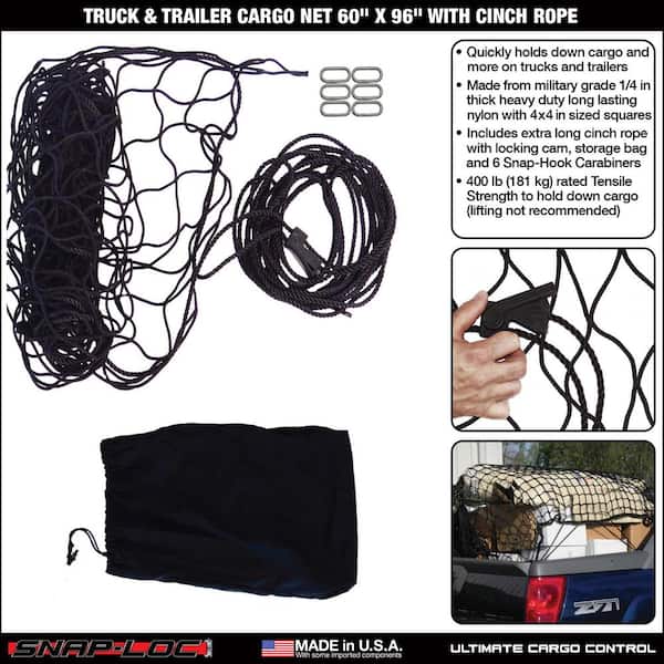 400 lbs. 60 in. x 96 in. Military Cargo Net