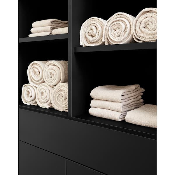 5 ft. x 12 ft. Laminate Sheet in Nero Ingo