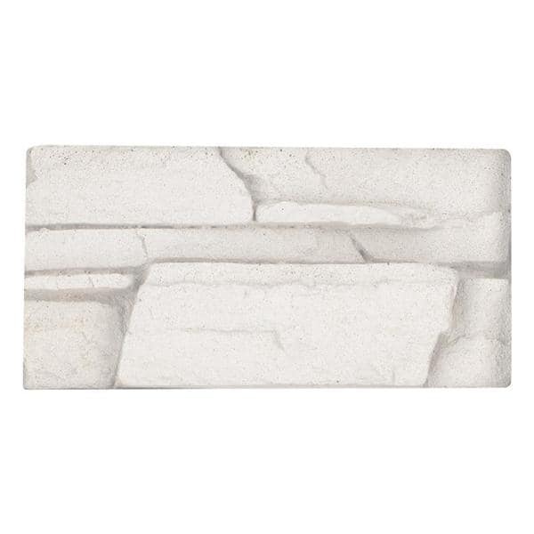 Terrado Veneto Snow 9 in. x 19.5 in. Textured Cement Concrete Look Wall Tile (6 sq. ft./Case)