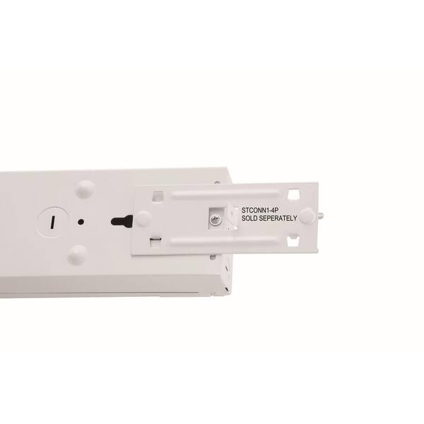 8 ft. 56-Watt T8 LED Tube White Strip Light Fixture, 5000K, 7200 Lumens