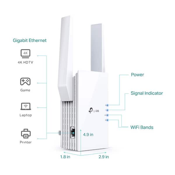 Wi-Fi 6 Range Extender Adapter