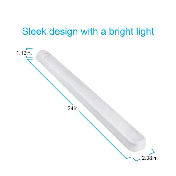 Battery Operated 24 in. LED Under Cabinet Light Bar