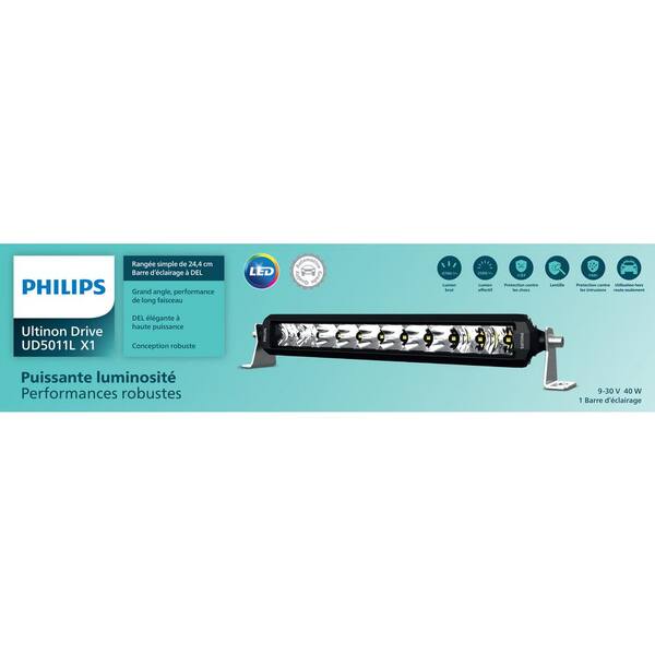 Ultinon Drive LED Light Bar - 10 in. Single Row