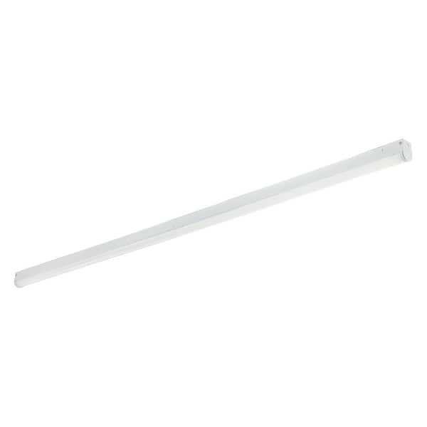 8 ft. 600-Watt Equivalent Integrated LED White Strip Light Fixture, 5000K