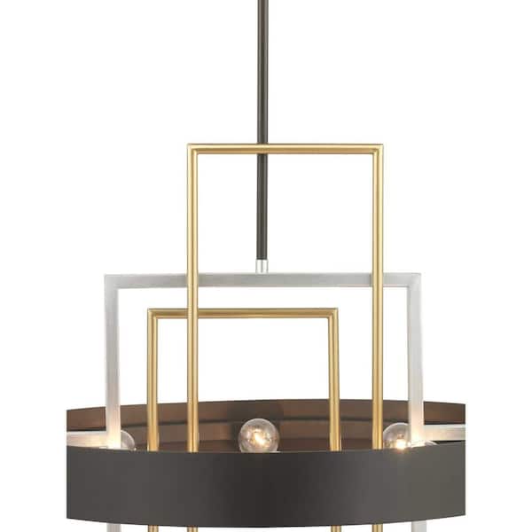 Adagio Collection 6-Light Black Pendant