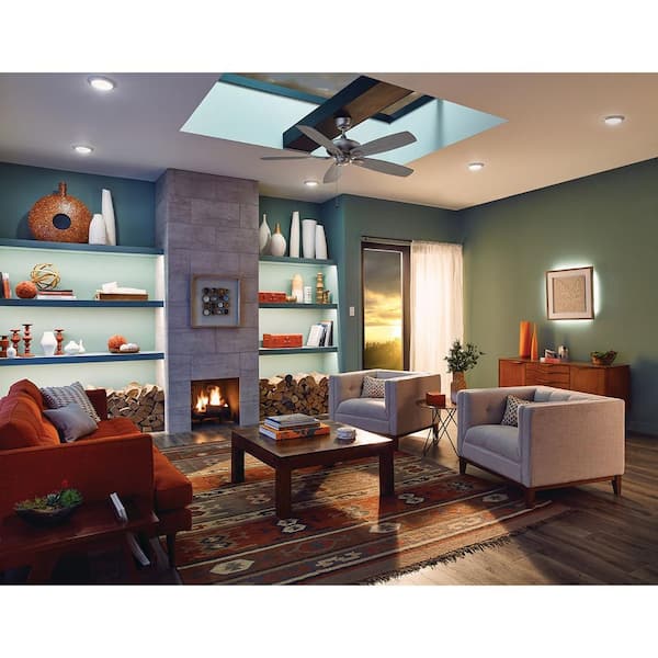 Downlight Gen I 7.5 in. 3000K White Integrated LED Flush Mount Ceiling Light