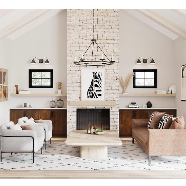 Designer Series Soleste Assembled 30x34.5x23.75 in. Pots and Pans Drawer Base Kitchen Cabinet in Spice