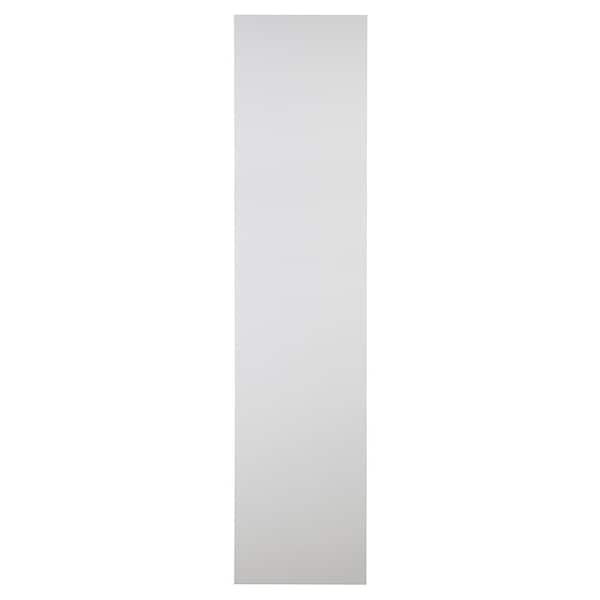23.76x96x0.51 in. Pantry End Panel in White