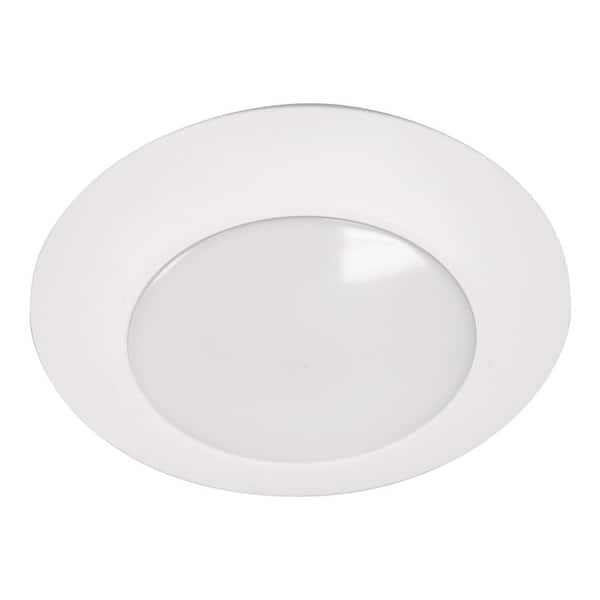 HLC 6 in. 3000K Integrated LED Recessed Light Trim (6-Pack)