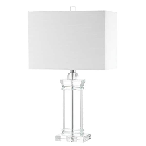 Ophelia 26.5 in. Clear Crystal Table Lamp