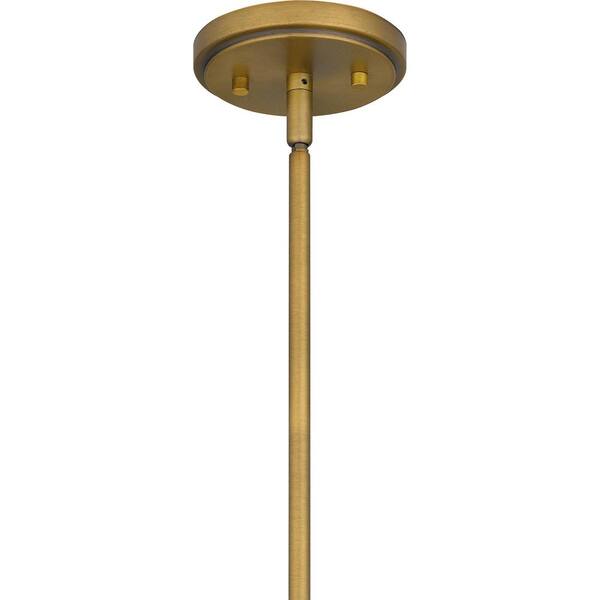 Hanley 4-Light Aged Brass Standard Pendant