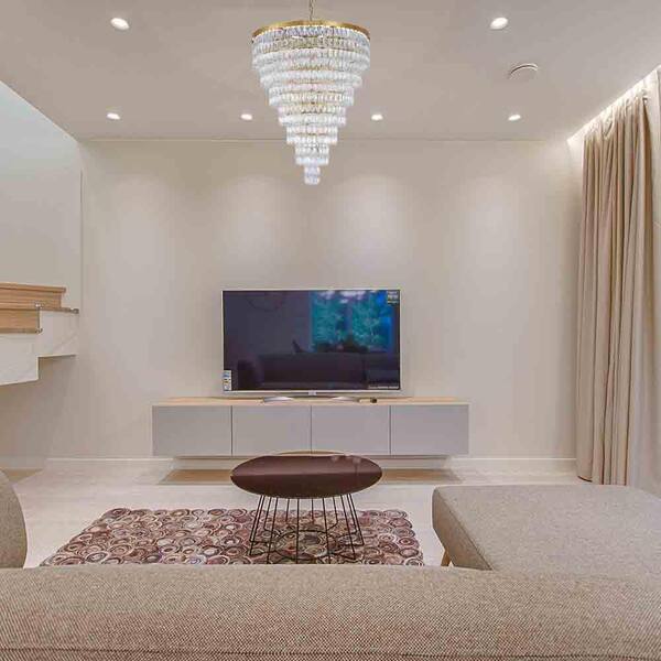 Trinity 27-Light Gold Chandelier