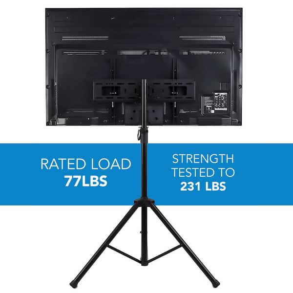 Heavy-Duty Tripod TV Stand for 32 in. to 70 in. Screens