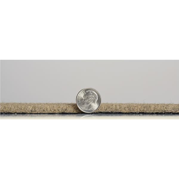 Brown Commercial/Residential 9 in. x 36 in. Peel and Stick Carpet Tile Plank 16 Tiles/Case (36 sq. ft.)
