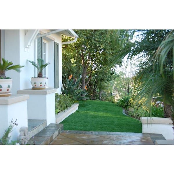 Classic 54 Spring 7.5 ft. Wide x Cut to Length Green Artificial Grass Carpet