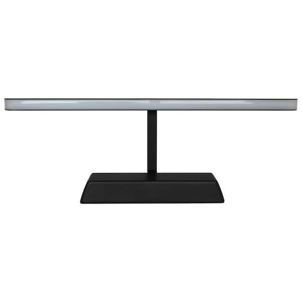 Satin Black 16 in. LED Swivel Picture Light with Remote Control