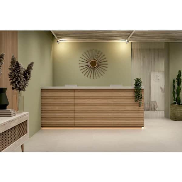 Ibirapuera Camel Beige Matte 12 in. x 36 in. Glazed Ceramic Wall Tile (17.44 sq. ft./Case)