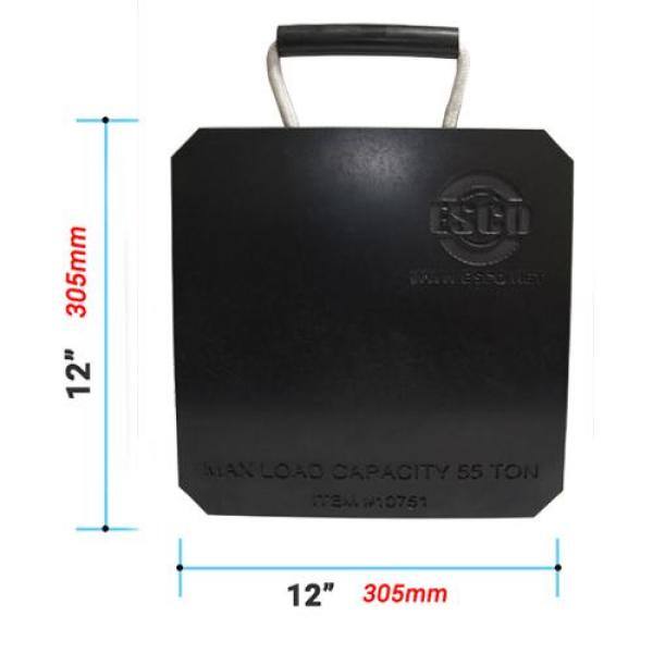 55-Ton Jack Support Cribbing Plate