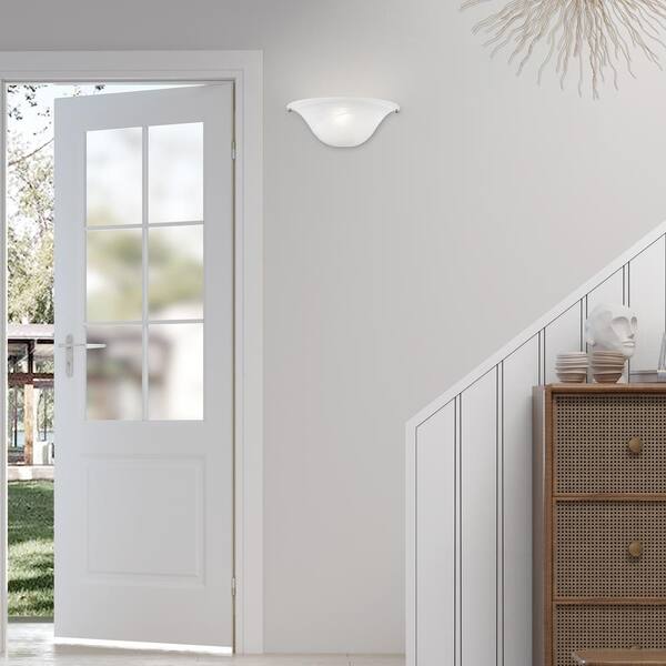 Lawson 1 Light Painted Satin Nickel Wall Sconce