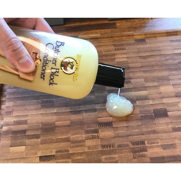 12 oz. Clear Hardwax Mineral Butcher Block Oil Conditioner