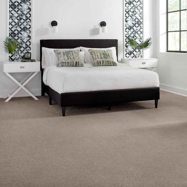 Gazelle II  - Ancestral - Beige 55 oz. Triexta Texture Installed Carpet