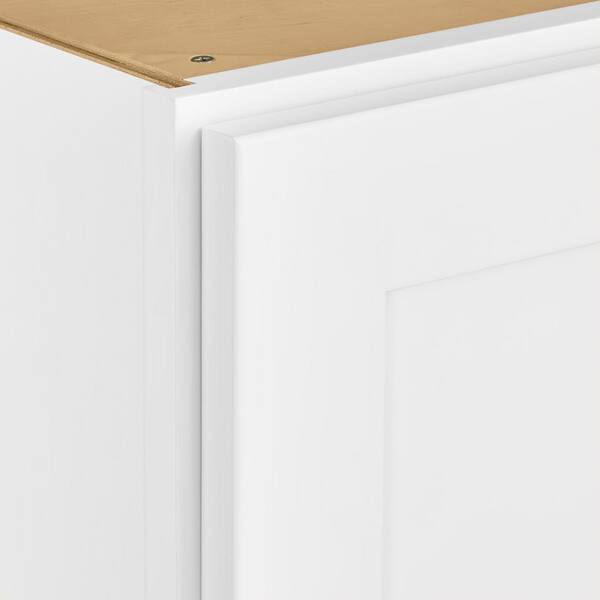 Avondale 30 in. W x 12 in. D x 30 in. H Ready to Assemble Plywood Shaker Wall Kitchen Cabinet in Alpine White