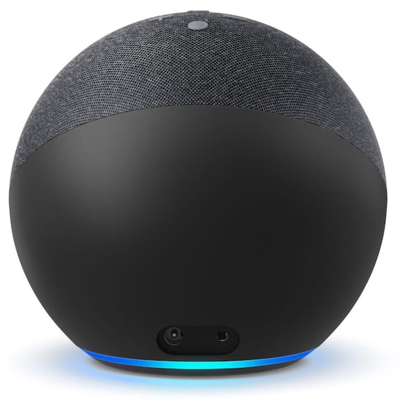 Echo (4th Gen) with Premium Sound, Smart Home Hub, and Alexa - Charcoal