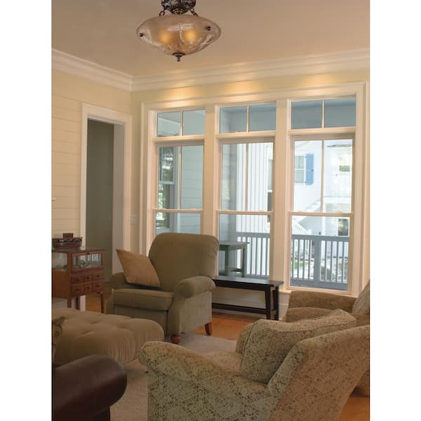 3-Light Golden Bronze Ceiling Semi-Flush Mount Light