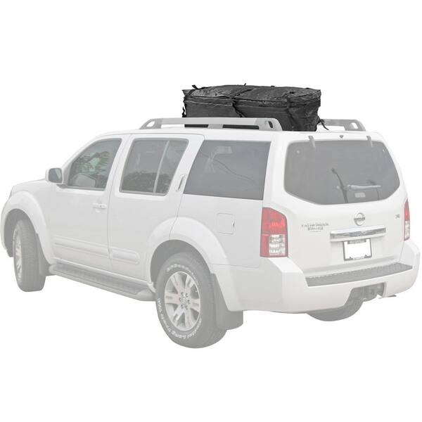 48 in. Waterproof Hitch Cargo Carrier Rack Bag with Expandable Height