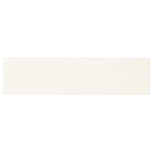 LuxeCraft White 3 in. x 12 in. Glazed Ceramic Subway Wall Tile (12 sq. ft. / case)
