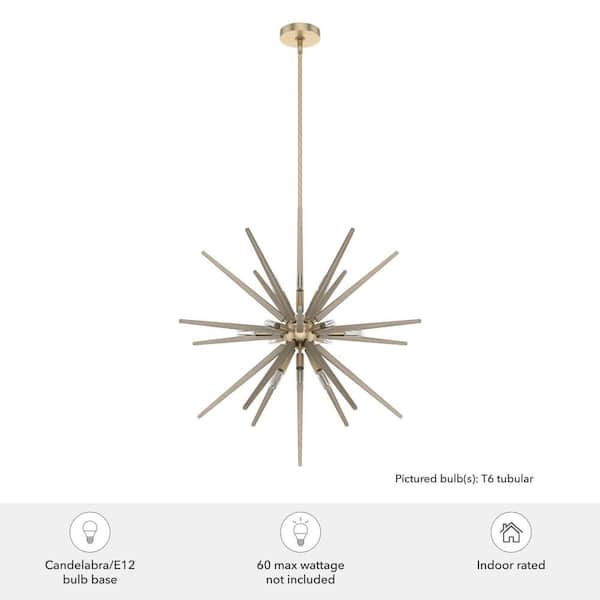 Jupiter Star 18-Light Alturas Gold Island Pendant Light