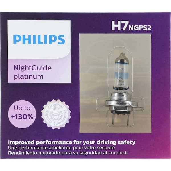 NightGuide Platinum H7 White Headlight/Fog Light (2-Pack)