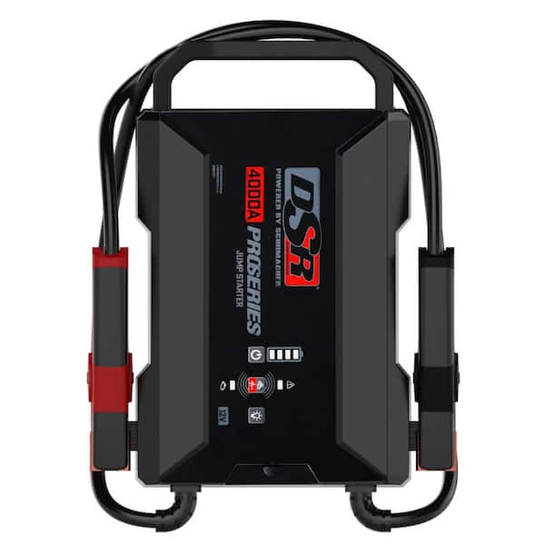 DSR ProSeries Automotive 12-Volt 4000 Peak Amp Lithium Jump Starter and Portable Power Station