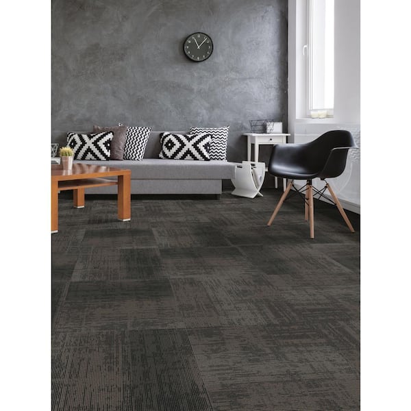 Pengrove Grant Residential/Commercial 24 in. x 24 in. Glue-Down Carpet Tile (18 Tiles/Case) (72 sq. ft.)
