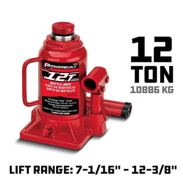 12 -Ton Shorty Bottle Jack