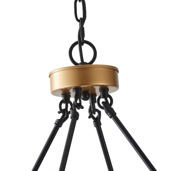 28-Light Black Wagon Wheel Chandelier 2 Tier Large Farmhouse Round Industrial Ceiling Hanging Light