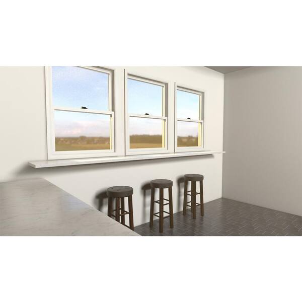 26 in. Side Wall Hidden Countertop Right Angled Support Bracket