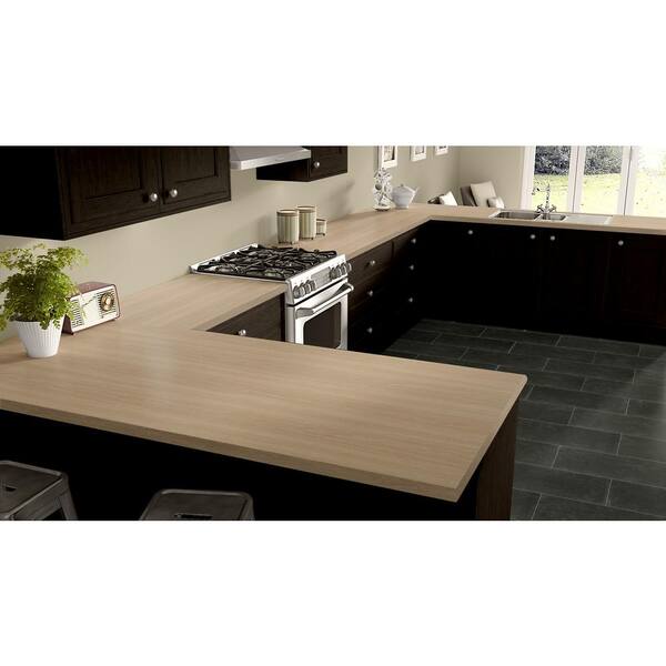 4 ft. x 8 ft. Laminate Sheet in RE-COVER Beigewood with Matte Finish