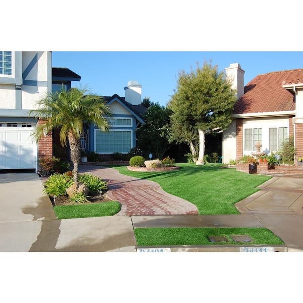 Boise Premium 65 15 ft. Wide x Cut to Length Green Artificial Grass Carpet