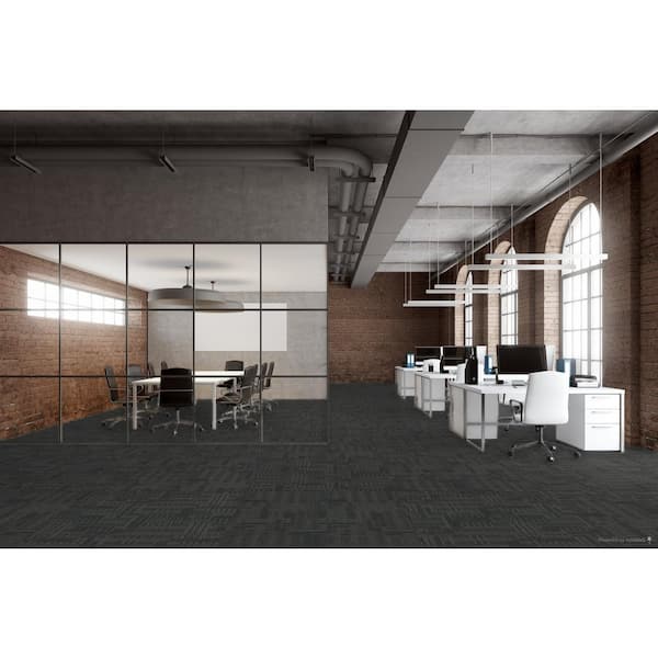 Fenwick May Residential/Commercial 24 in. x 24 in. Glue-Down Carpet Tile (18 Tiles/Case) (72 sq. ft.)