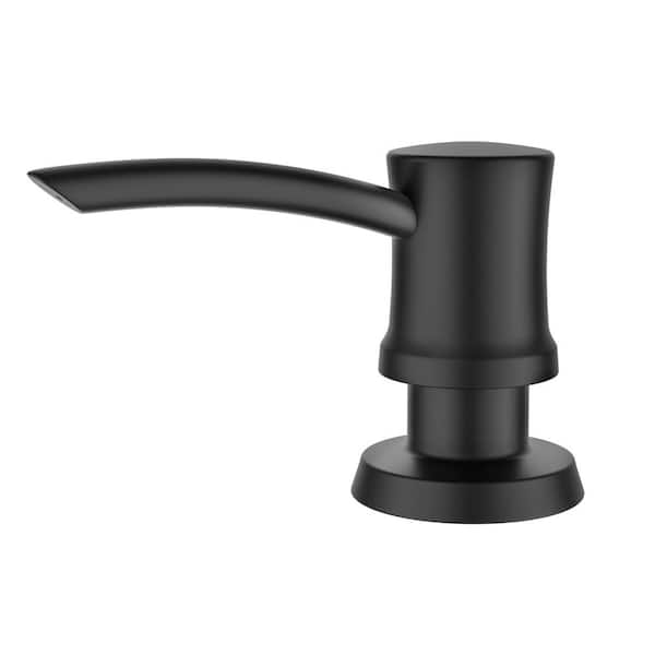 Kitchen Soap and Lotion Dispenser in Matte Black