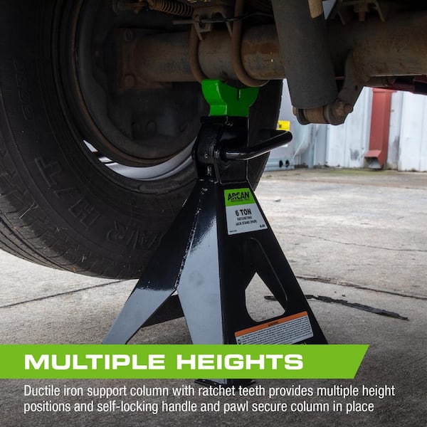 3-Ton Steel Jack Stands